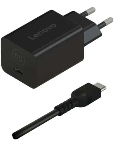 Lenovo 40AWGN65EU Cargador GaN Nano 65W de Alta eficiencia cable 1,8 m USB-C