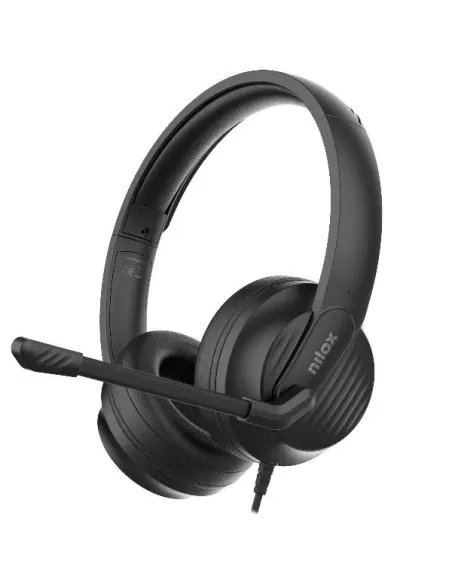 Nilox NXAUCENC01 Auriculares con Micrófono ENC con USB-C a USB-A