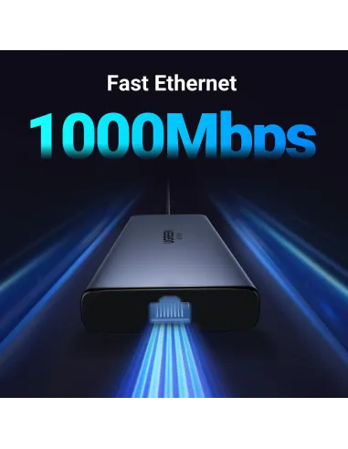 Dock USB-C Ugreen Revodok Pro 10 en 1 para monitores