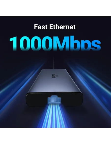 Dock USB-C Ugreen Revodok Pro 10 en 1 para monitores