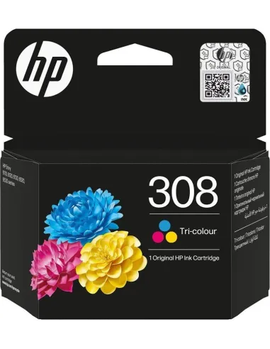 HP 308 Tri-color Cartucho Original ( cian, magenta y amarillo)