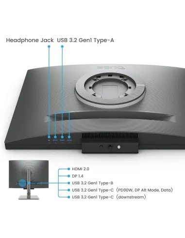 Monitor BenQ RD280UG 28,2" 3:2 4K+ 120 Hz con USB-C