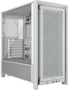 Corsair Frame 4000D Airflow Blanca ATX/EATX Vidrio Templado 3x120mm USB-C Sin Fuente-CAJA64312