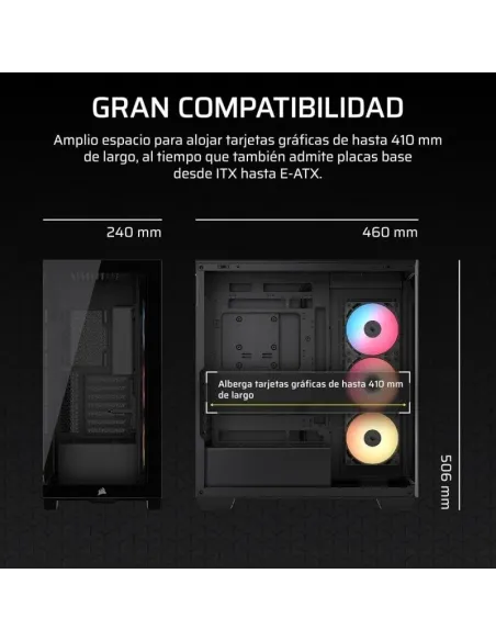 Torre Corsair 3500X RS-R ARGB Negro