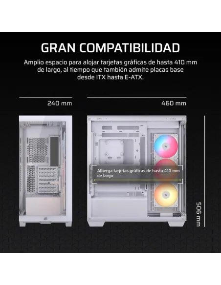 Torre Corsair 3500X RS-R ARGB Blanca