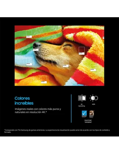 Televisor Samsung U8075F 50" 4K con Tizen y 3 HDMI