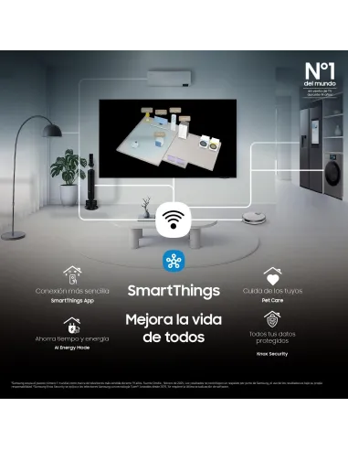 Televisor Samsung U8075F 50" 4K con Tizen y 3 HDMI