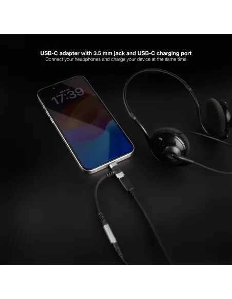 Cable Adaptador de Audio Nanocable 10.24.1207