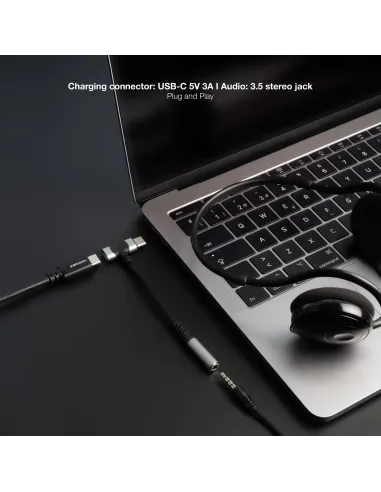 Cable Adaptador de Audio Nanocable 10.24.1207