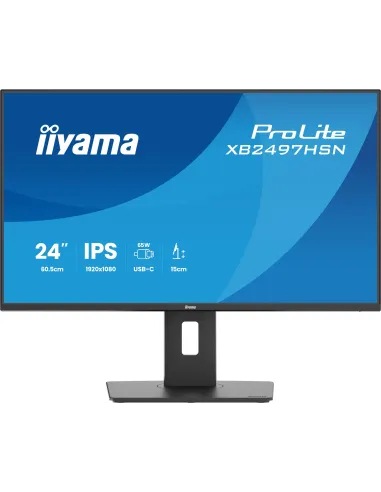 Monitor-dock USB-C Iiyama ProLite XB2497HSN-B1