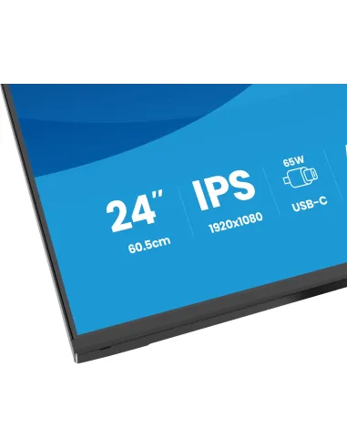 Monitor-dock USB-C Iiyama ProLite XB2497HSN-B1