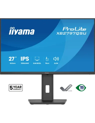 iiyama ProLite XB2797QSU-B1 27" QHD Panel IPS 75Hz