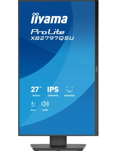 Monitor iiyama ProLite XB2797QSU-B1 27" QHD IPS