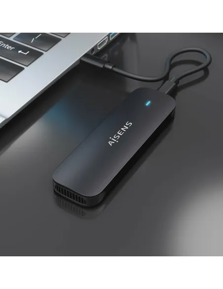 Caja externa NVMe AISENS ASM2-024B USB-C 10 Gbps