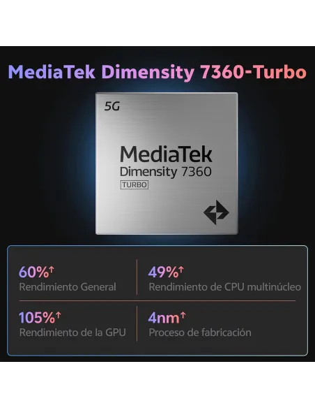 Smartphone Vivo V60 Lite 5G 8GB/256GB Rosa AMOLED 120 Hz