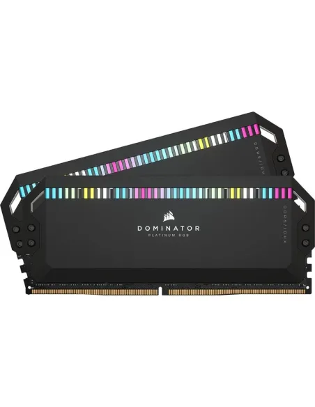 Corsair Dominator Platinum RGB DDR5 64GB (2x32GB) 6400MT/s CL32 Negro (CMT64GX5M2B6400C32)