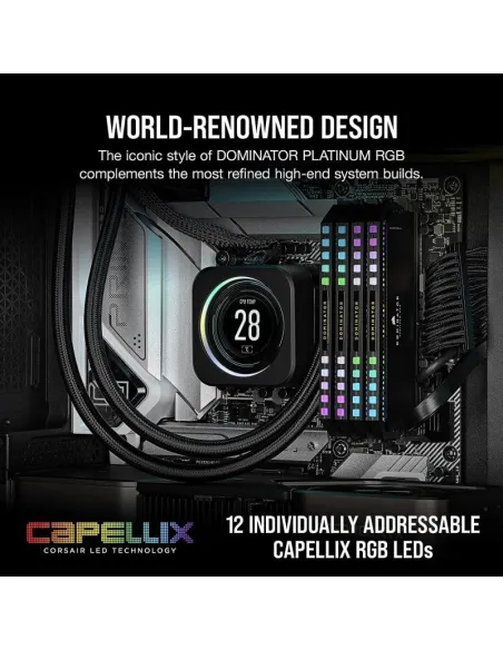 Corsair Dominator Platinum RGB DDR5 64GB (2x32GB) 6400MT/s