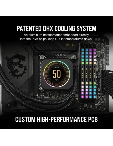 Corsair Dominator Platinum RGB DDR5 64GB (2x32GB) 6400MT/s