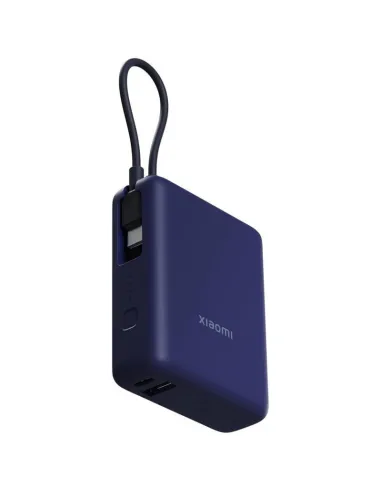 Xiaomi 33W Power Bank 10000mAh azul con cable integrado