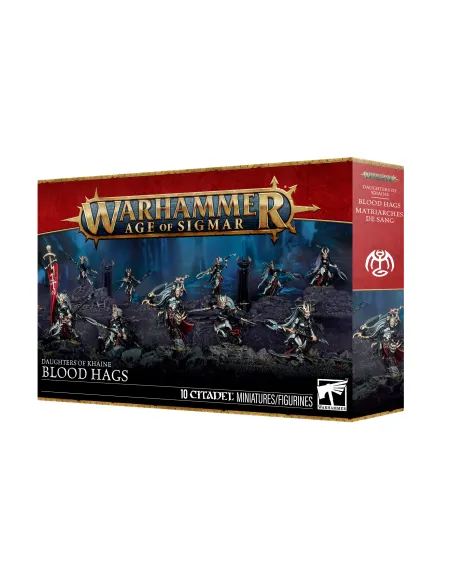Blood Hags Sagas Sangrientas Dauhters of Khaine Age of Sigmar Warhammer