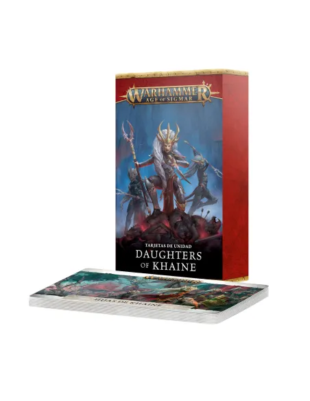 Tarjetas de Unidad:  Daughters of Khaine (Español) Age of Sigmar Warhammer