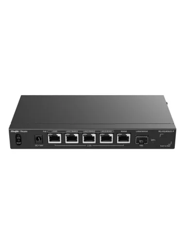 Ruijie Reyee RG-EG406XS-P Router Gestionado Cloud de 5 Puertos 4xPoE de 2.5G y 1xSFP+ 10G