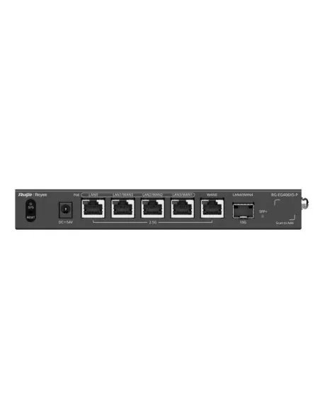 Router Gestionado Cloud PoE Ruijie Reyee RG-EG406XS-P