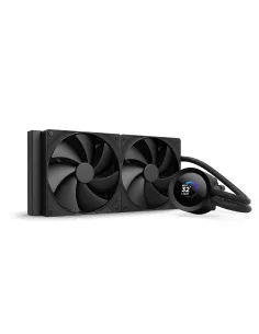 NZXT Kraken Plus 280mm Negro Refrigeración Líquida 2 Ventiladores Display TFT PWM-1408722