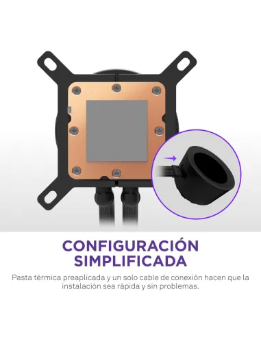 NZXT Kraken Plus 280mm Negro: AIO con pantalla TFT