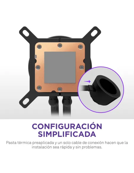 NZXT Kraken Plus 280mm Negro: AIO con pantalla TFT