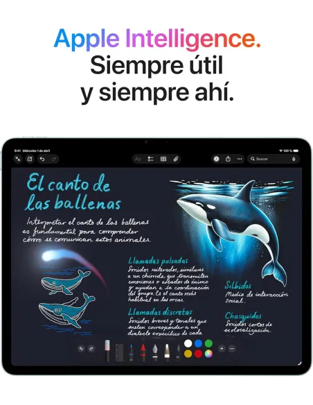 Tablet Apple iPad Air M4 2026 WiFi 11" 512GB Gris