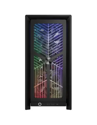 Torre ATX Corsair FRAME 4000X RS negra con 4 ventiladores RS120