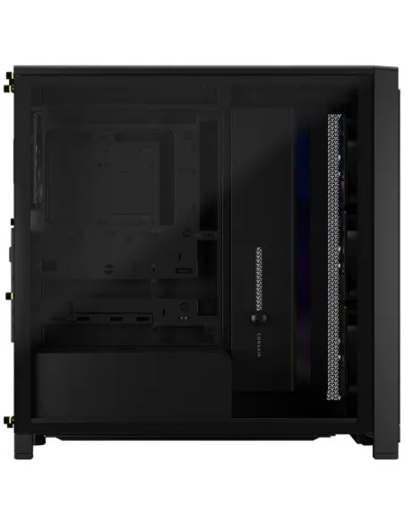 Torre ATX Corsair FRAME 4000X RS negra con 4 ventiladores RS120