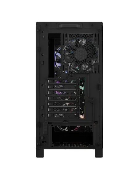 Torre ATX Corsair FRAME 4000X RS negra con 4 ventiladores RS120