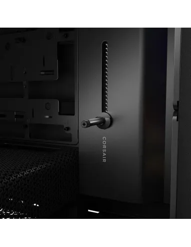 Torre ATX Corsair FRAME 4000X RS negra con 4 ventiladores RS120