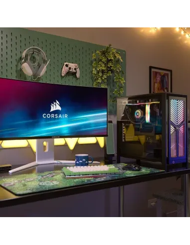 Torre ATX Corsair FRAME 4000X RS negra con 4 ventiladores RS120