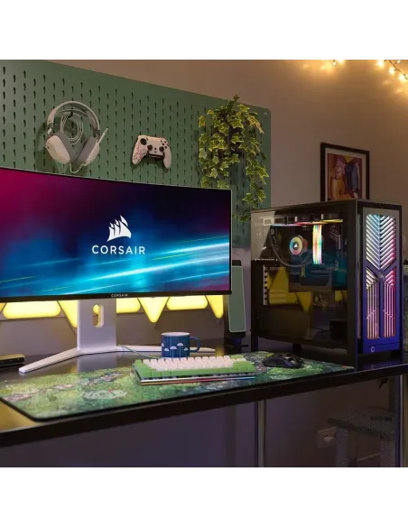 Torre ATX Corsair FRAME 4000X RS negra con 4 ventiladores RS120