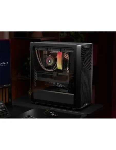 Torre Corsair 3200D RS ARGB negra: mid-tower ATX USB-C