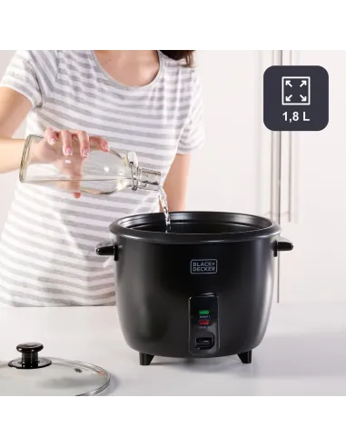 Arrocera Black+Decker BXRC1800E: 1,8 L y vapor