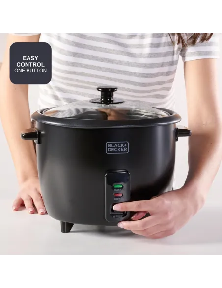 Arrocera Black+Decker BXRC1800E: 1,8 L y vapor