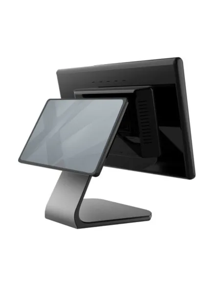 Approx appTPV05N VFDG8-256 Ordenador TPV Negro Intel Celeron J4125/8GB/256GB SSD/15.6" + Visor 10.1" Pantalla Capacitiva
