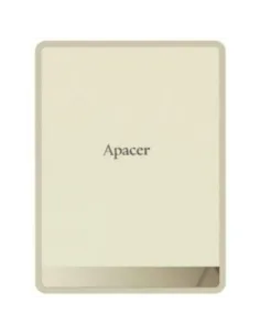 Apacer AS724 1TB Disco Duro SSD Externo 500MB/s USB 3.2 Gen2 Antigolpes Crema Ultraligero