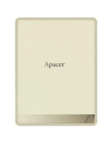 Apacer AS724 1TB Disco Duro SSD Externo 500MB/s USB 3.2 Gen2 Antigolpes Crema Ultraligero