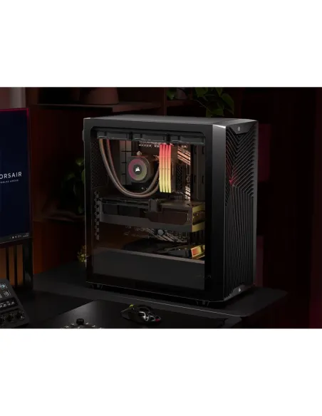 Torre Corsair 3200D RS ARGB negra: mid-tower ATX ARGB
