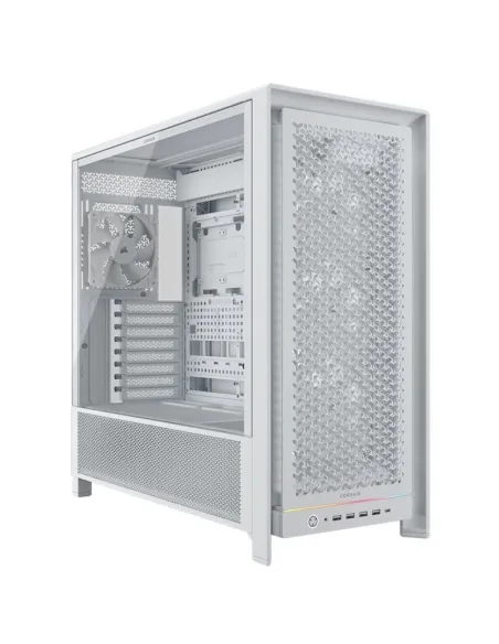 Corsair FRAME 5000D RS Blanco Torre E-ATX Cristal Templado USB-C