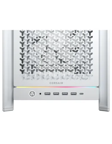Semitorre Corsair FRAME 5000D RS Blanco: airflow y 420 mm