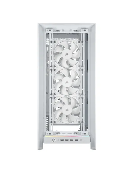 Semitorre Corsair FRAME 5000D RS Blanco: airflow y 420 mm