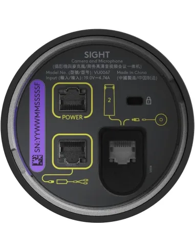 Logitech Sight: cámara de mesa 4K PoE+ para salas híbridas