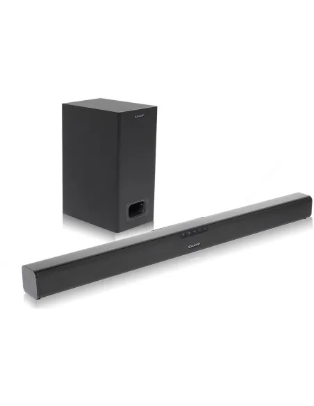 Barra de Sonido Sharp HT-SB110 con subwoofer y HDMI ARC