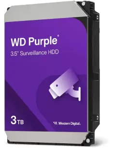WD Purple 3TB 3.5" Surveillance HDD SATA3-1406585